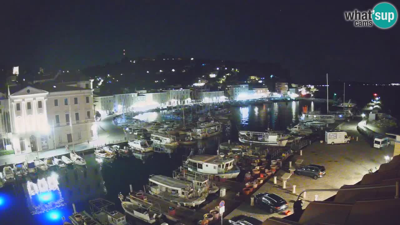 Live webcam from Piran “Mandrač” – Amazing live view from Villa Piranesi