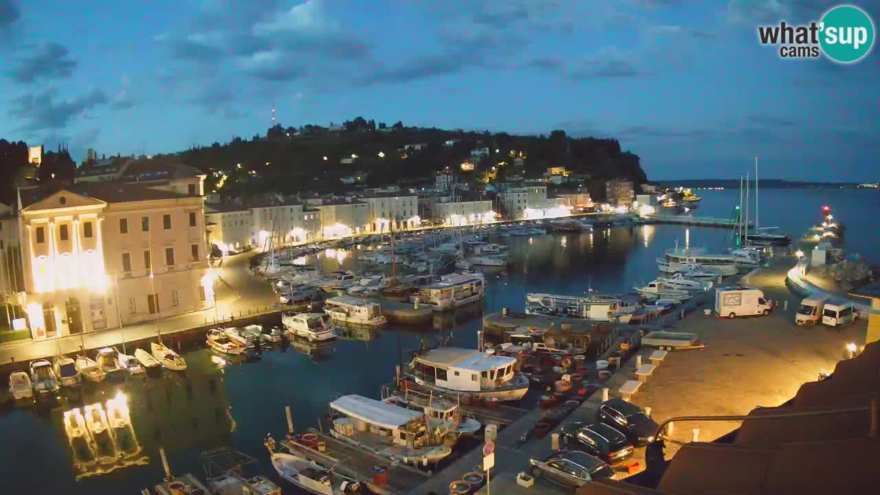 Live webcam from Piran “Mandrač” – Amazing live view from Villa Piranesi