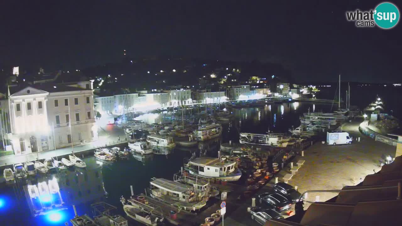 Cámara web en vivo desde Piran “Mandrač” – Increíble vista en vivo desde Villa Piranesi