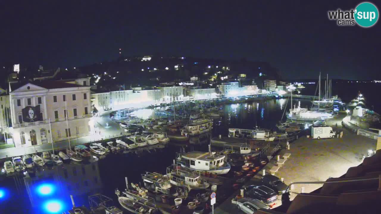 Live-Webcam aus Piran “Mandrač” – Erstaunliche Live-Ansicht von Villa Piranesi