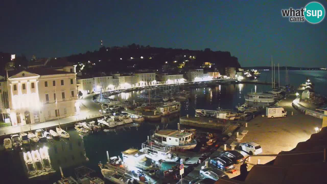 Cámara web en vivo desde Piran “Mandrač” – Increíble vista en vivo desde Villa Piranesi