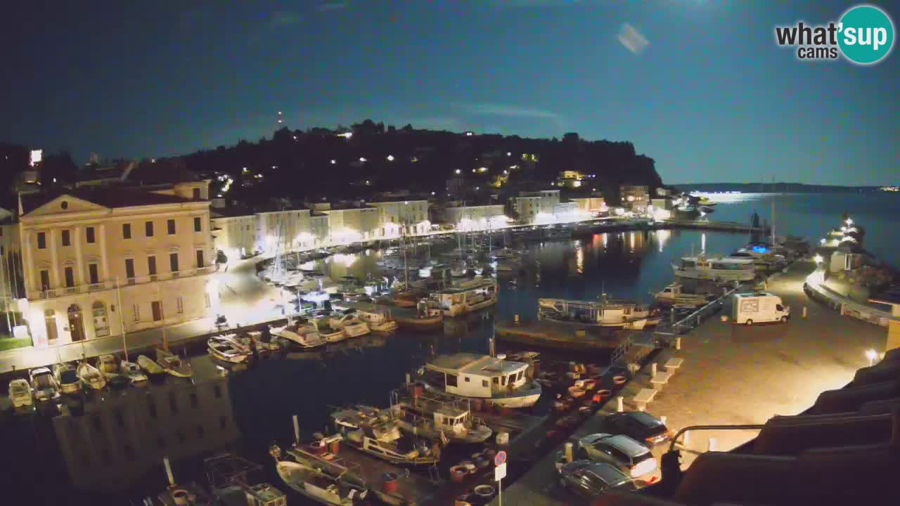 Live webcam from Piran “Mandrač” – Amazing live view from Villa Piranesi