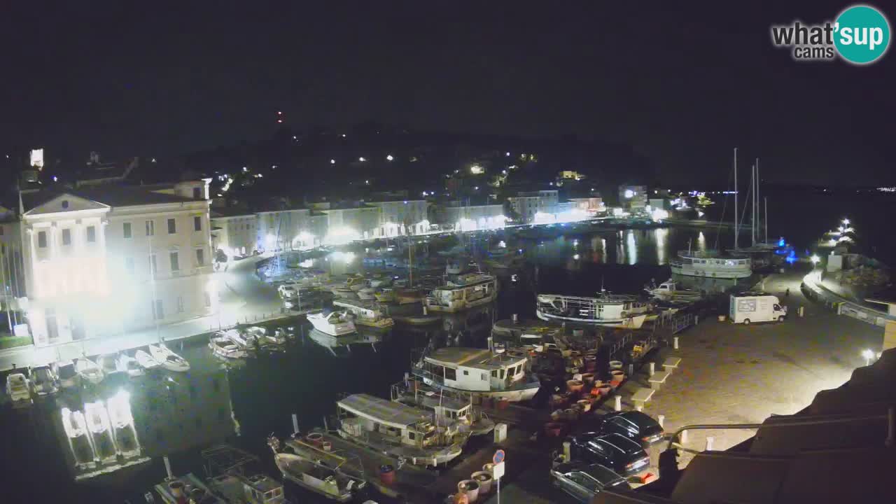 Live webcam from Piran “Mandrač” – Amazing live view from Villa Piranesi