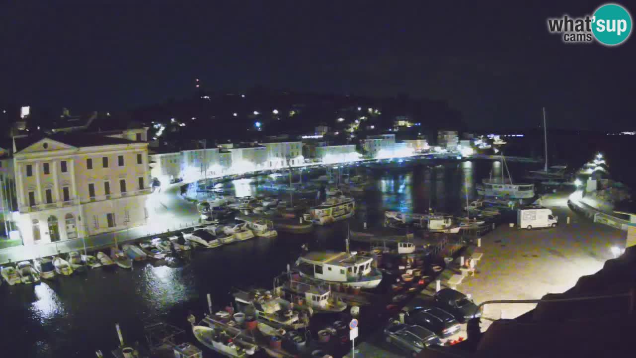 Live webcam from Piran “Mandrač” – Amazing live view from Villa Piranesi