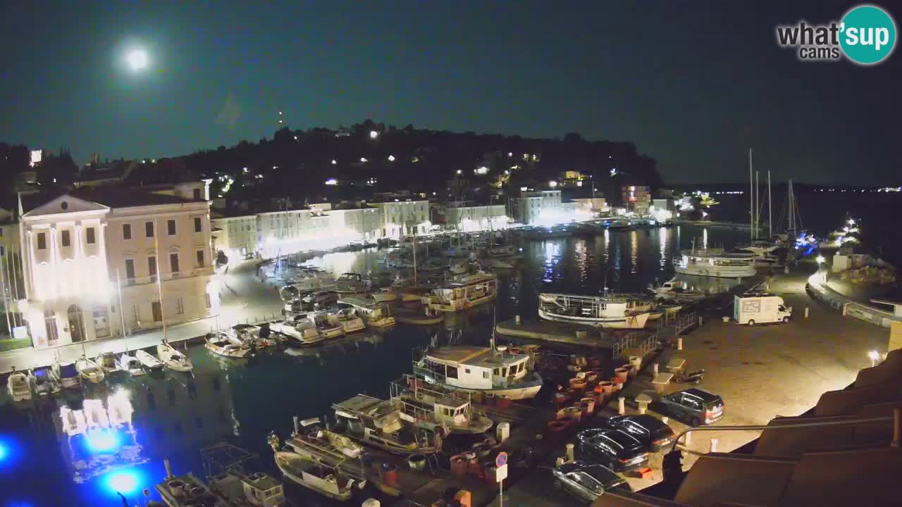 Live webcam from Piran “Mandrač” – Amazing live view from Villa Piranesi