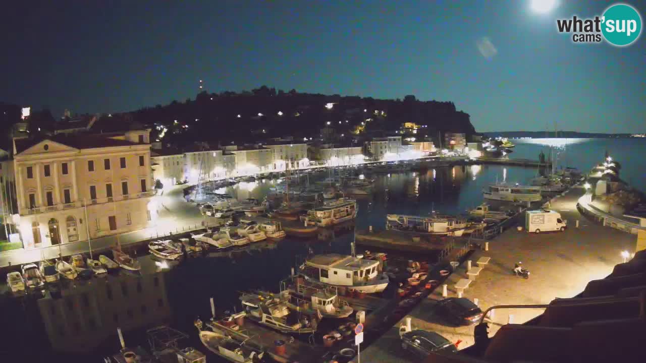 Live webcam from Piran “Mandrač” – Amazing live view from Villa Piranesi