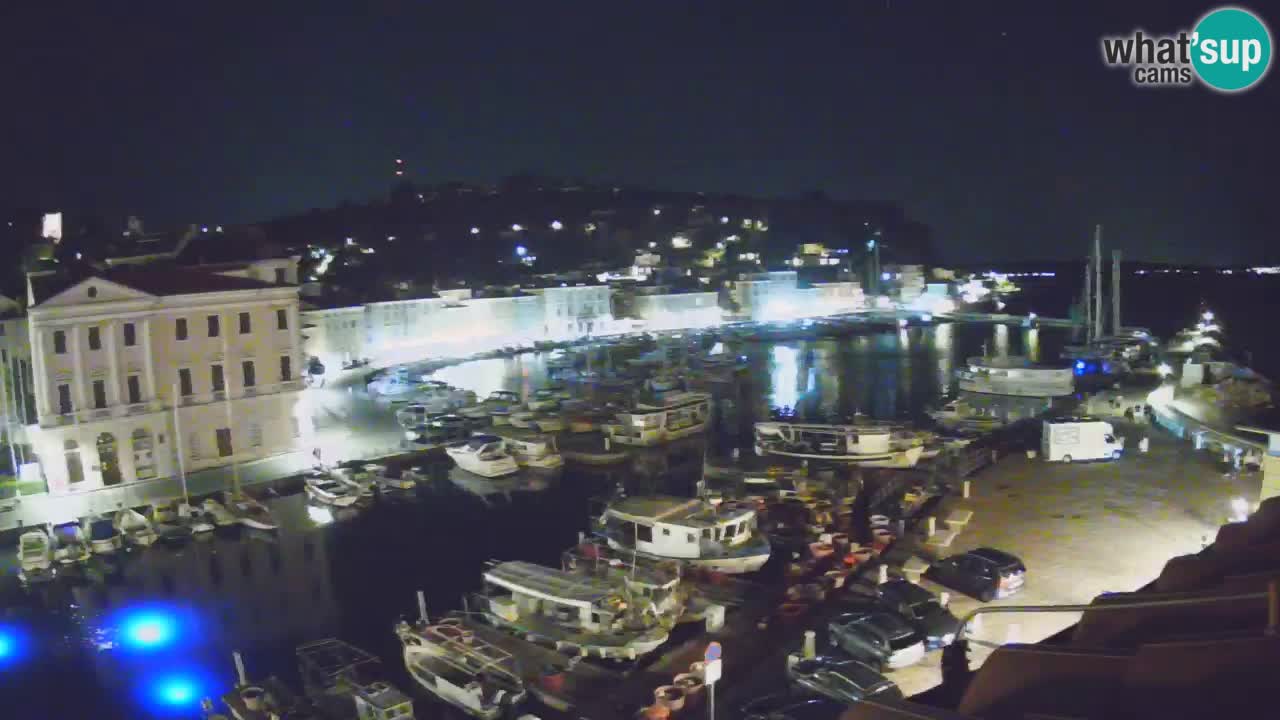 Live-Webcam aus Piran “Mandrač” – Erstaunliche Live-Ansicht von Villa Piranesi