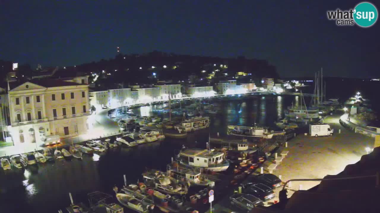Live-Webcam aus Piran “Mandrač” – Erstaunliche Live-Ansicht von Villa Piranesi