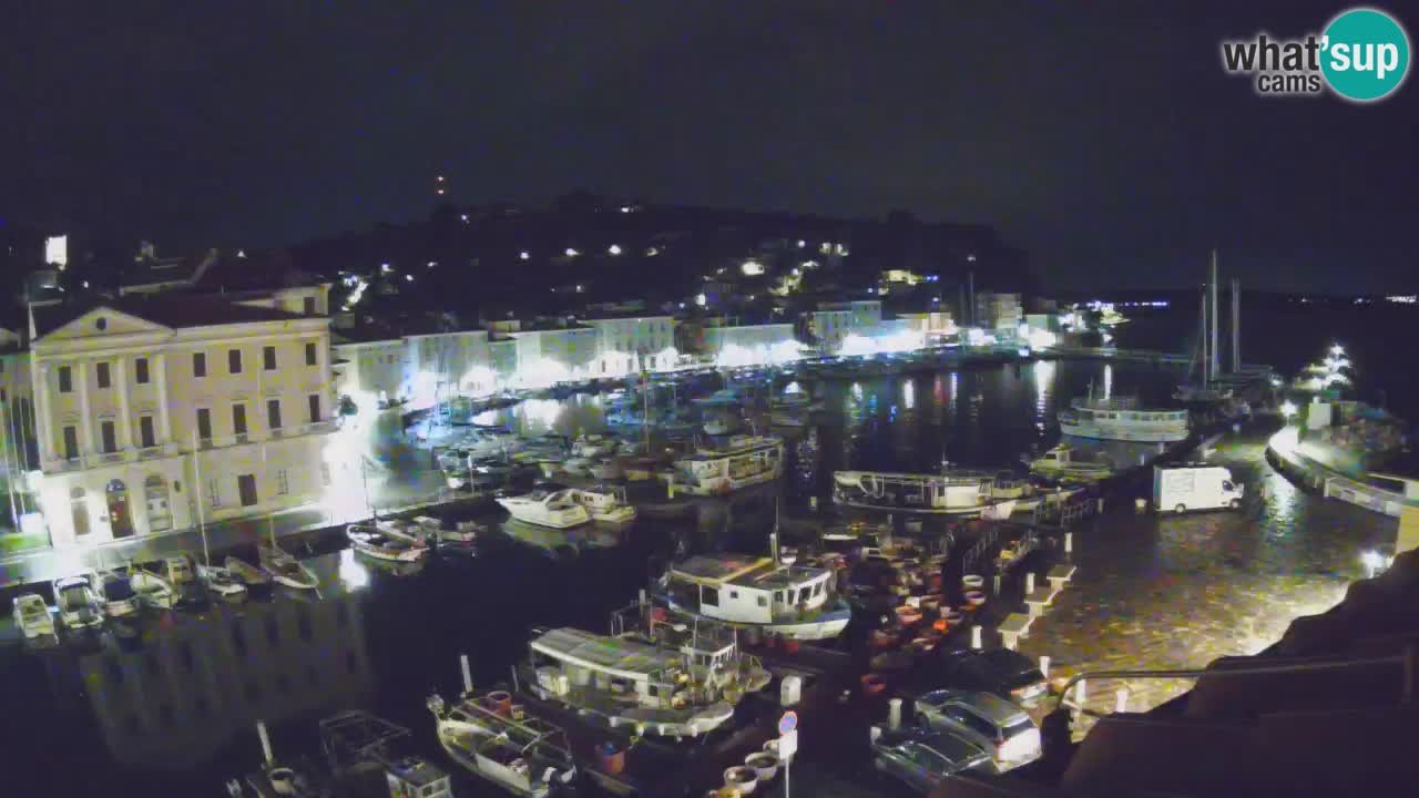 Cámara web en vivo desde Piran “Mandrač” – Increíble vista en vivo desde Villa Piranesi