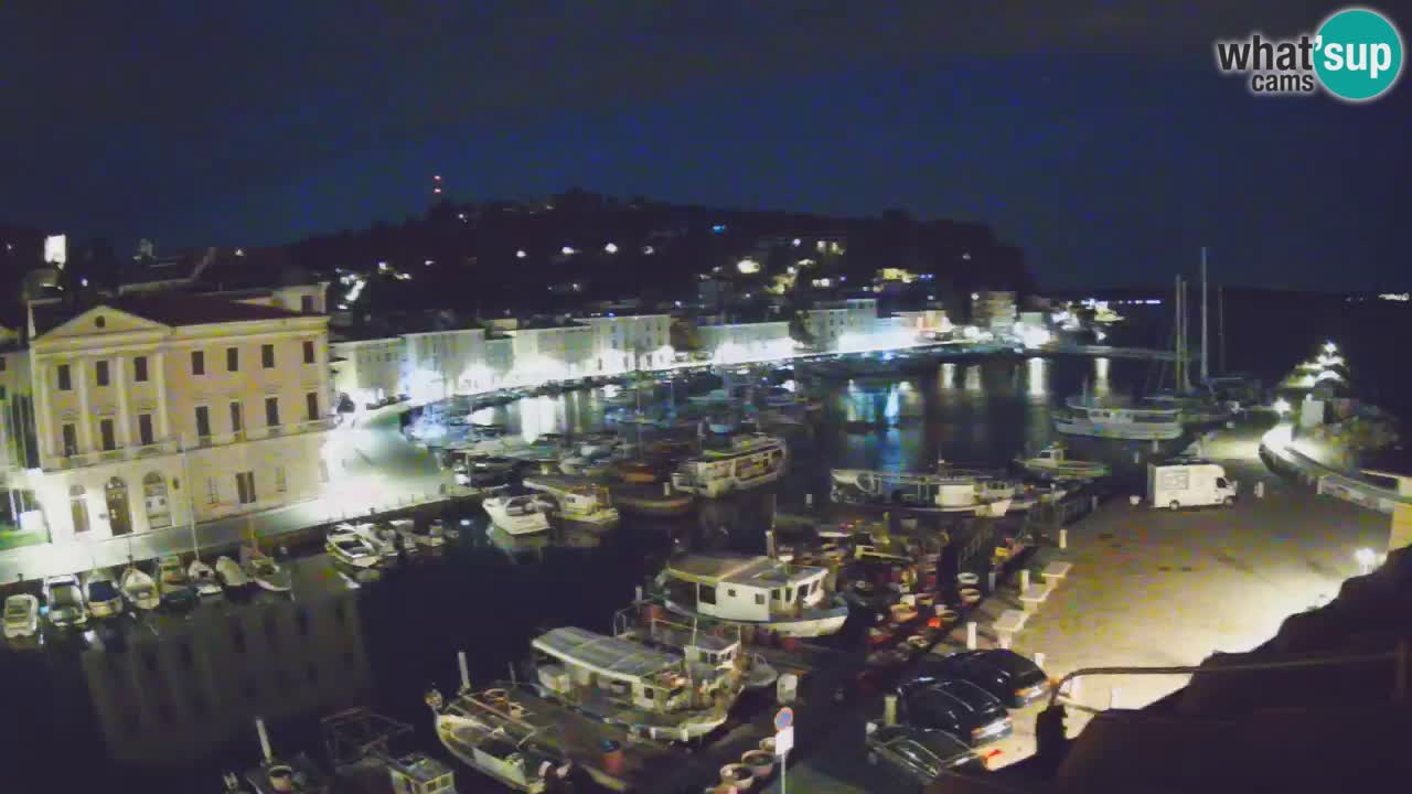 Live webcam from Piran “Mandrač” – Amazing live view from Villa Piranesi