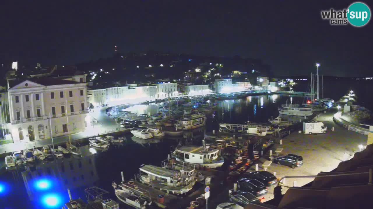 Live-Webcam aus Piran “Mandrač” – Erstaunliche Live-Ansicht von Villa Piranesi