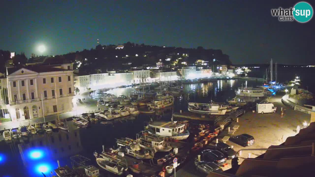 Cámara web en vivo desde Piran “Mandrač” – Increíble vista en vivo desde Villa Piranesi