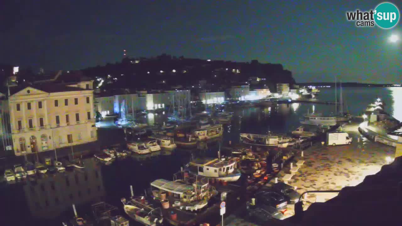 Live webcam from Piran “Mandrač” – Amazing live view from Villa Piranesi