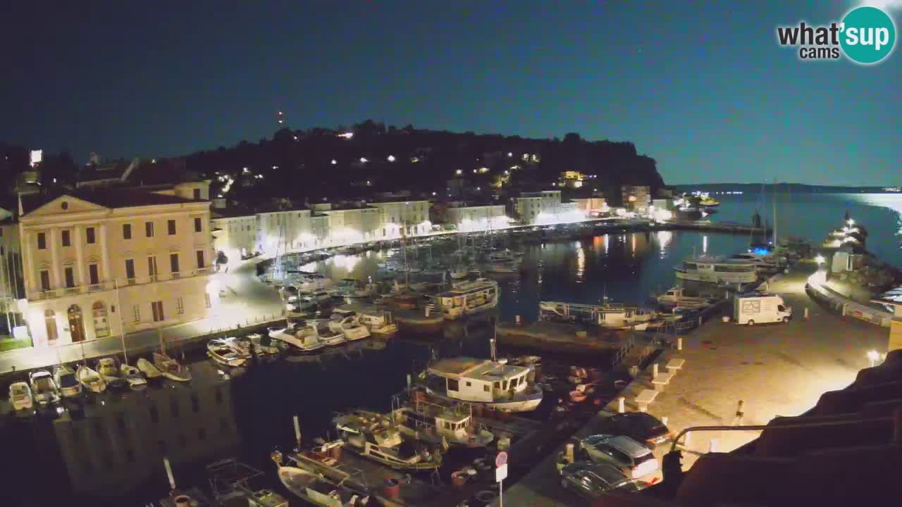 Cámara web en vivo desde Piran “Mandrač” – Increíble vista en vivo desde Villa Piranesi