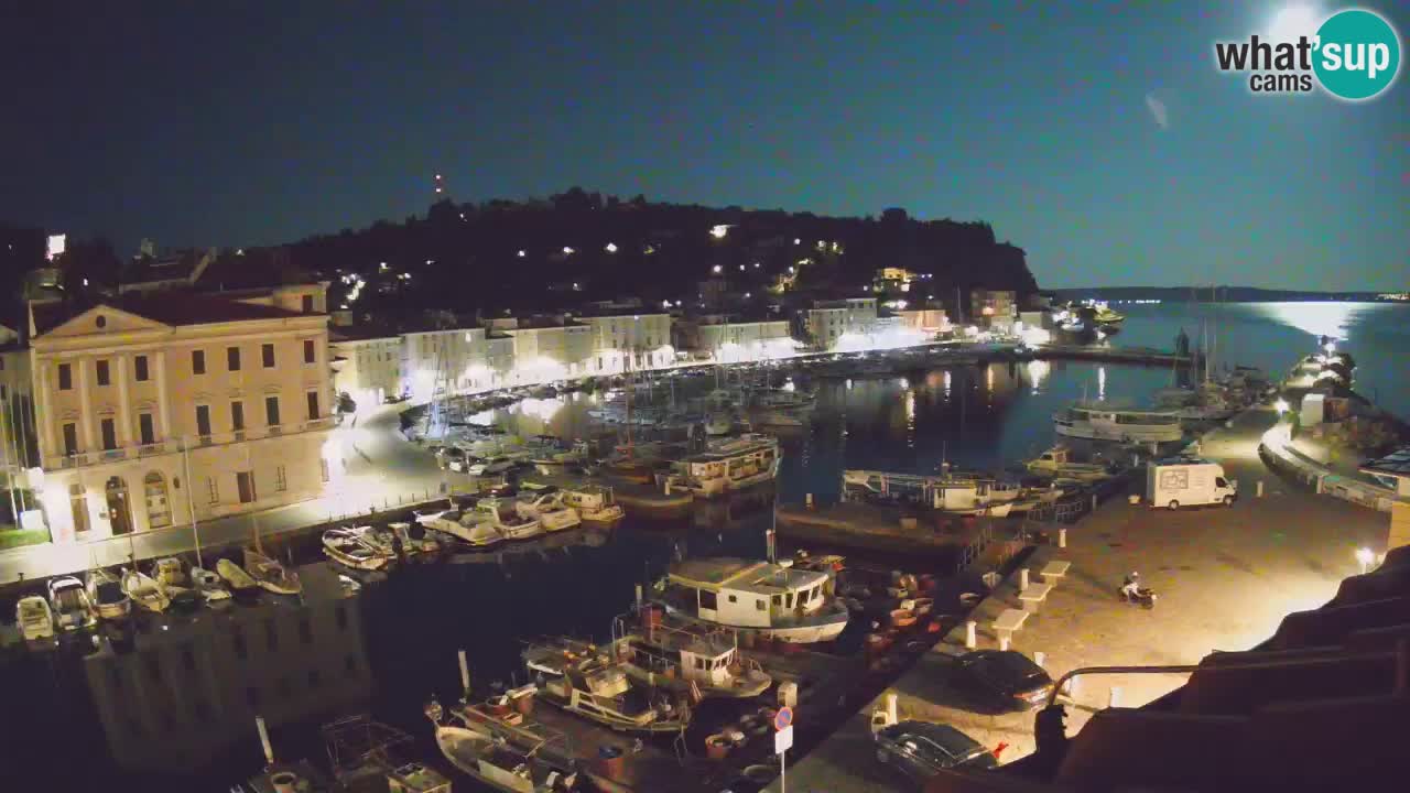 Cámara web en vivo desde Piran “Mandrač” – Increíble vista en vivo desde Villa Piranesi