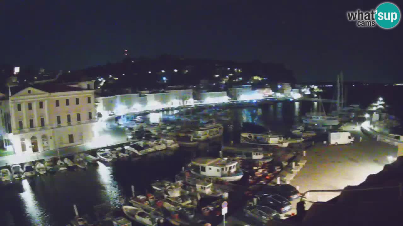 Live-Webcam aus Piran “Mandrač” – Erstaunliche Live-Ansicht von Villa Piranesi