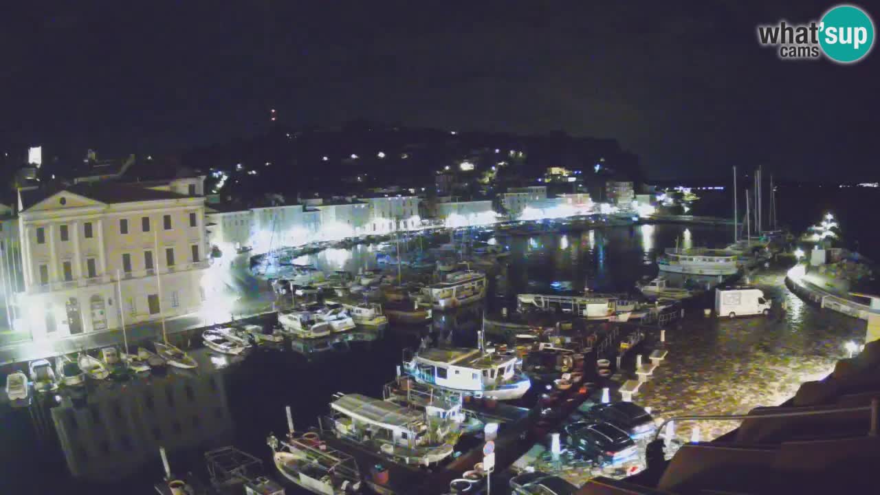 Live-Webcam aus Piran “Mandrač” – Erstaunliche Live-Ansicht von Villa Piranesi
