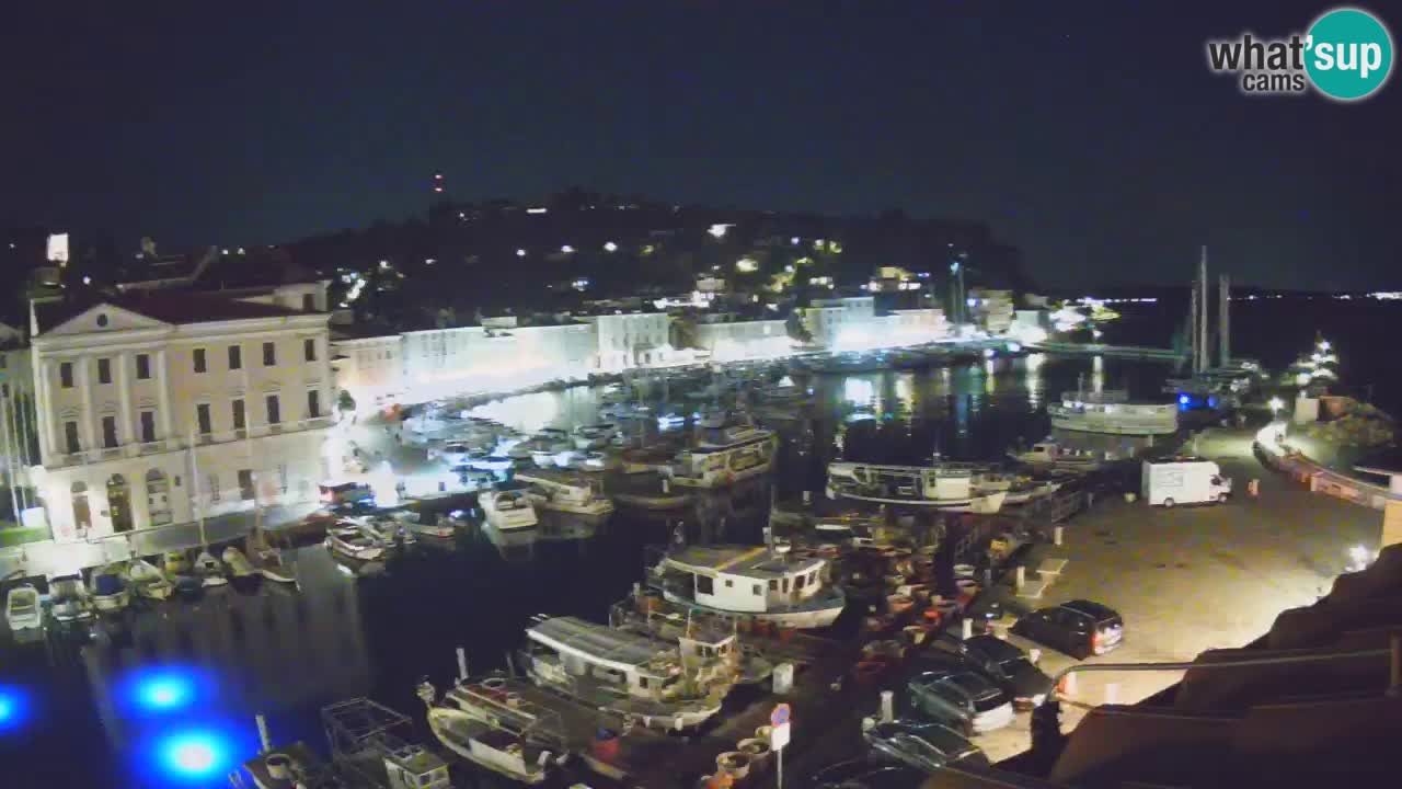 Live webcam from Piran “Mandrač” – Amazing live view from Villa Piranesi