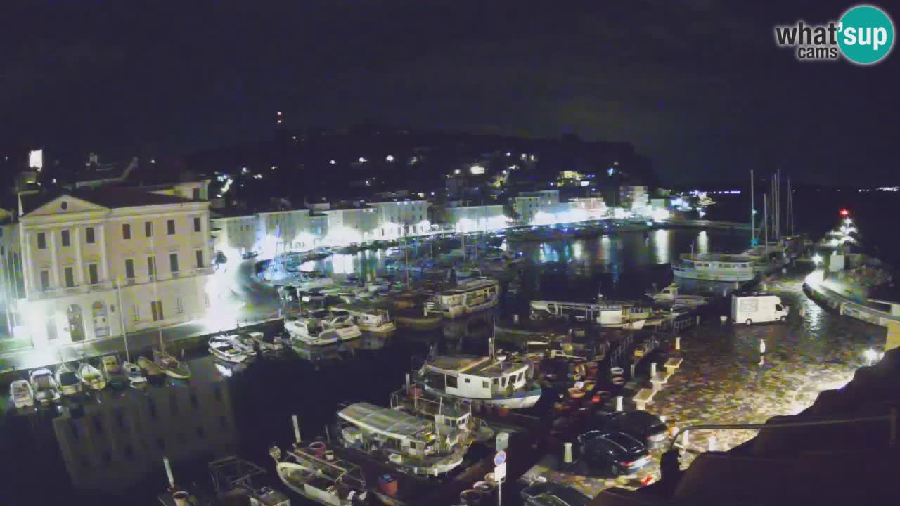 Live webcam from Piran “Mandrač” – Amazing live view from Villa Piranesi