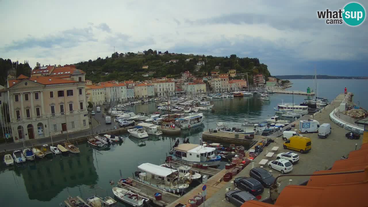 Live webcam from Piran “Mandrač” – Amazing live view from Villa Piranesi