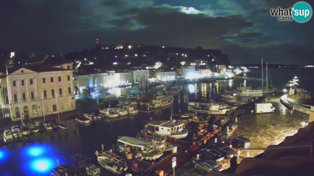 Cámara web en vivo desde Piran “Mandrač” – Increíble vista en vivo desde Villa Piranesi