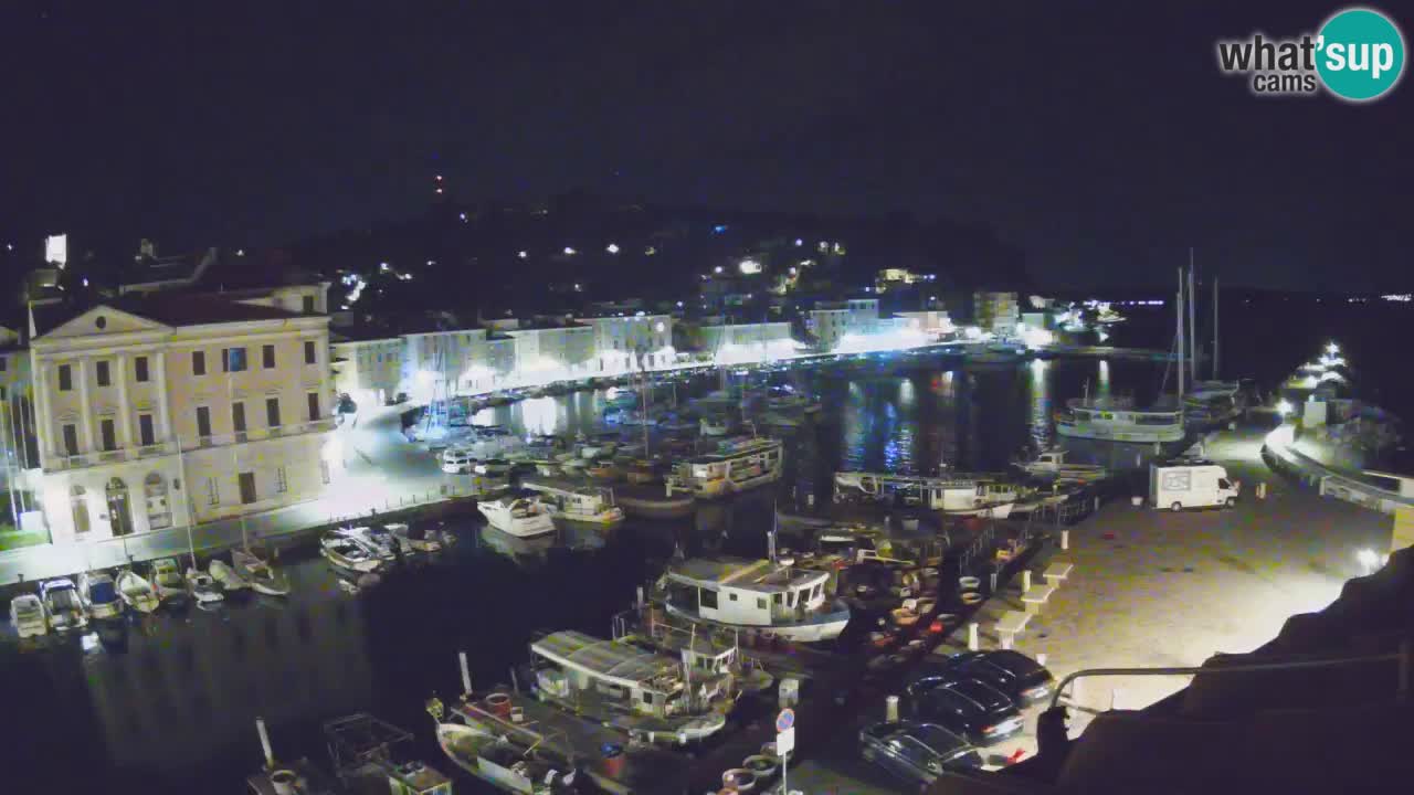 Cámara web en vivo desde Piran “Mandrač” – Increíble vista en vivo desde Villa Piranesi
