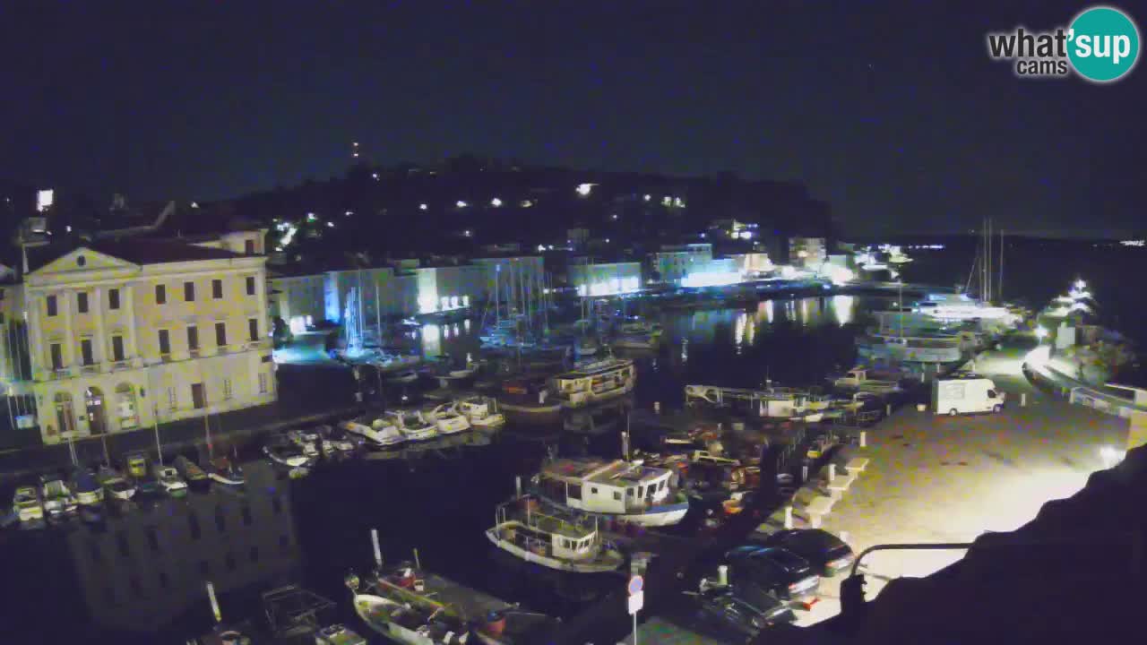 Live webcam from Piran “Mandrač” – Amazing live view from Villa Piranesi