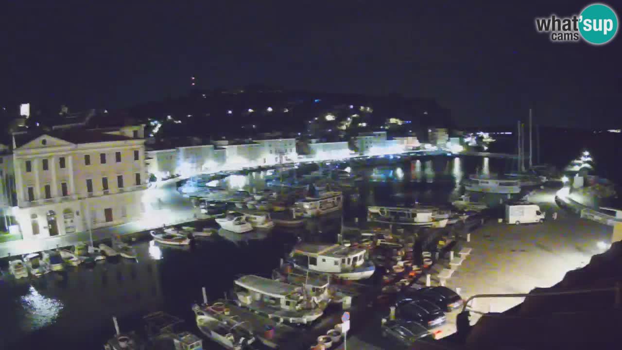 Live-Webcam aus Piran “Mandrač” – Erstaunliche Live-Ansicht von Villa Piranesi