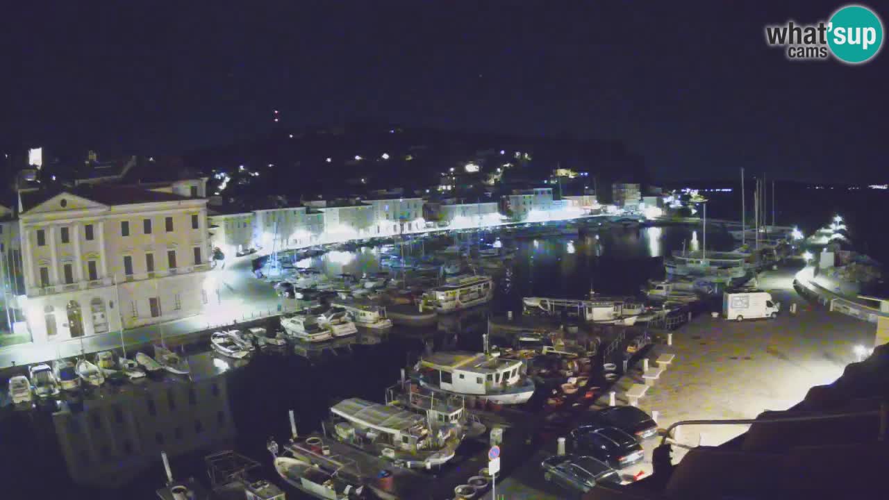 Live webcam from Piran “Mandrač” – Amazing live view from Villa Piranesi