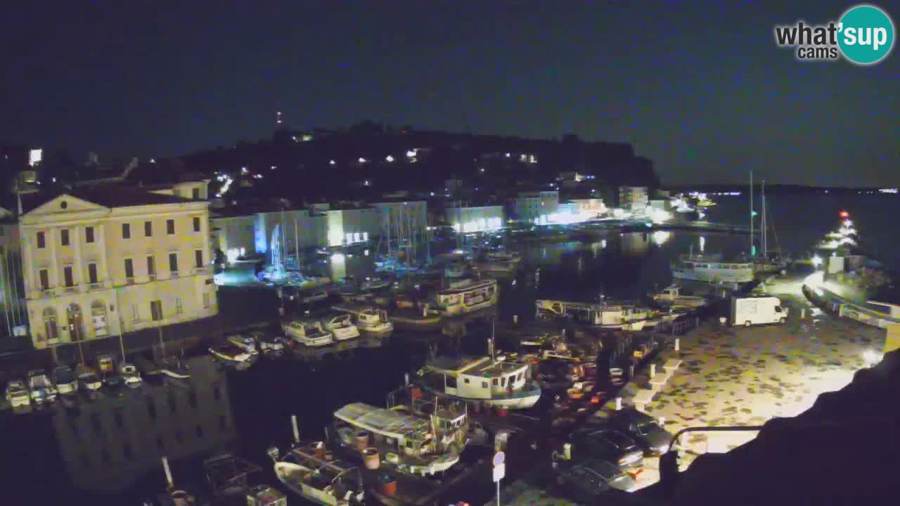 Cámara web en vivo desde Piran “Mandrač” – Increíble vista en vivo desde Villa Piranesi