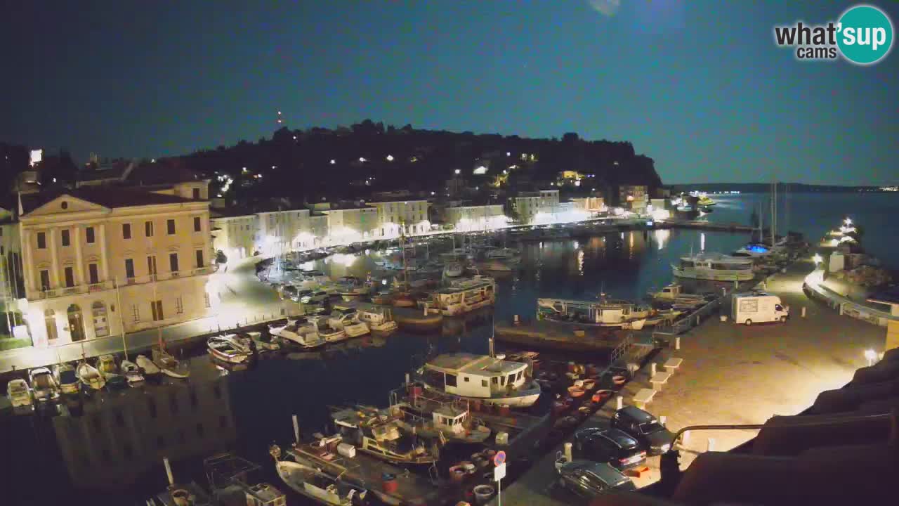 Cámara web en vivo desde Piran “Mandrač” – Increíble vista en vivo desde Villa Piranesi