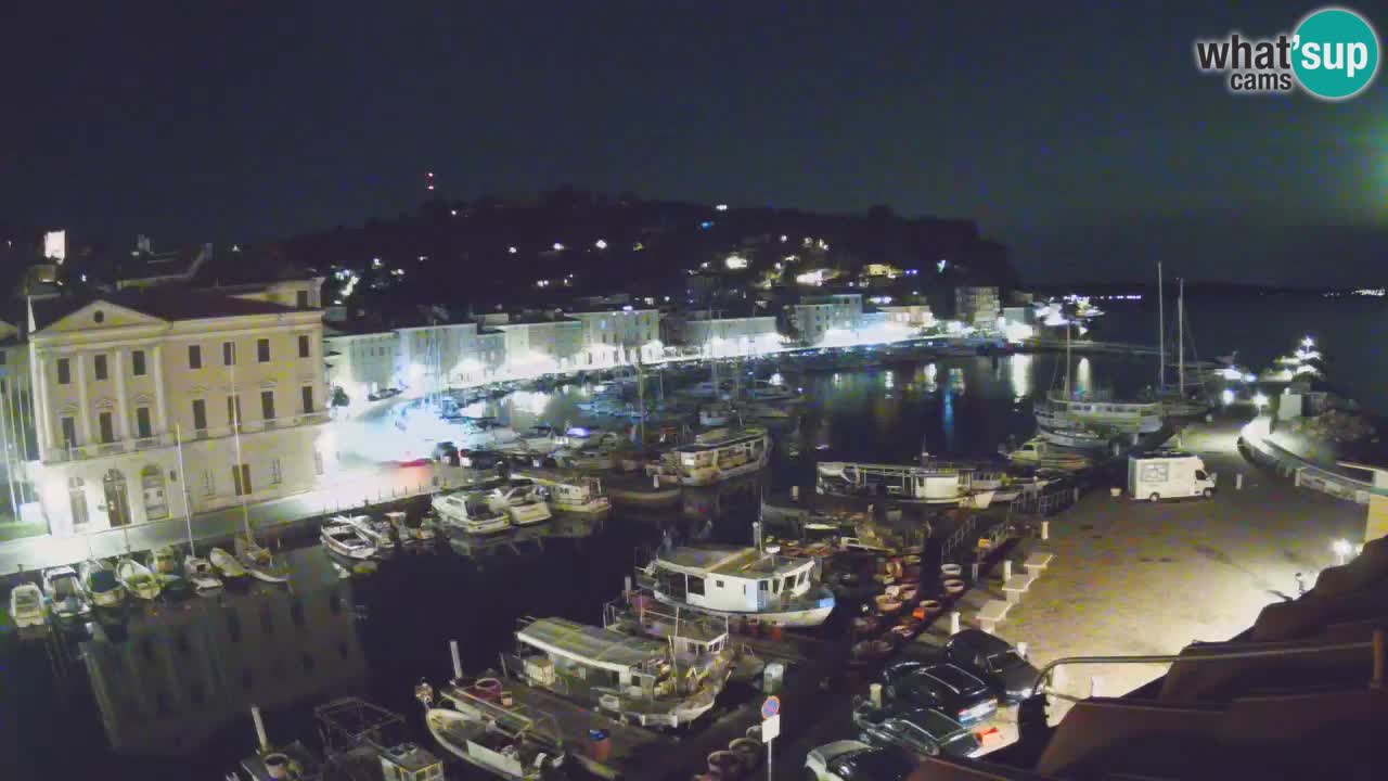 Live webcam from Piran “Mandrač” – Amazing live view from Villa Piranesi