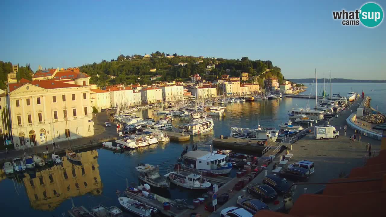 Cámara web en vivo desde Piran “Mandrač” – Increíble vista en vivo desde Villa Piranesi