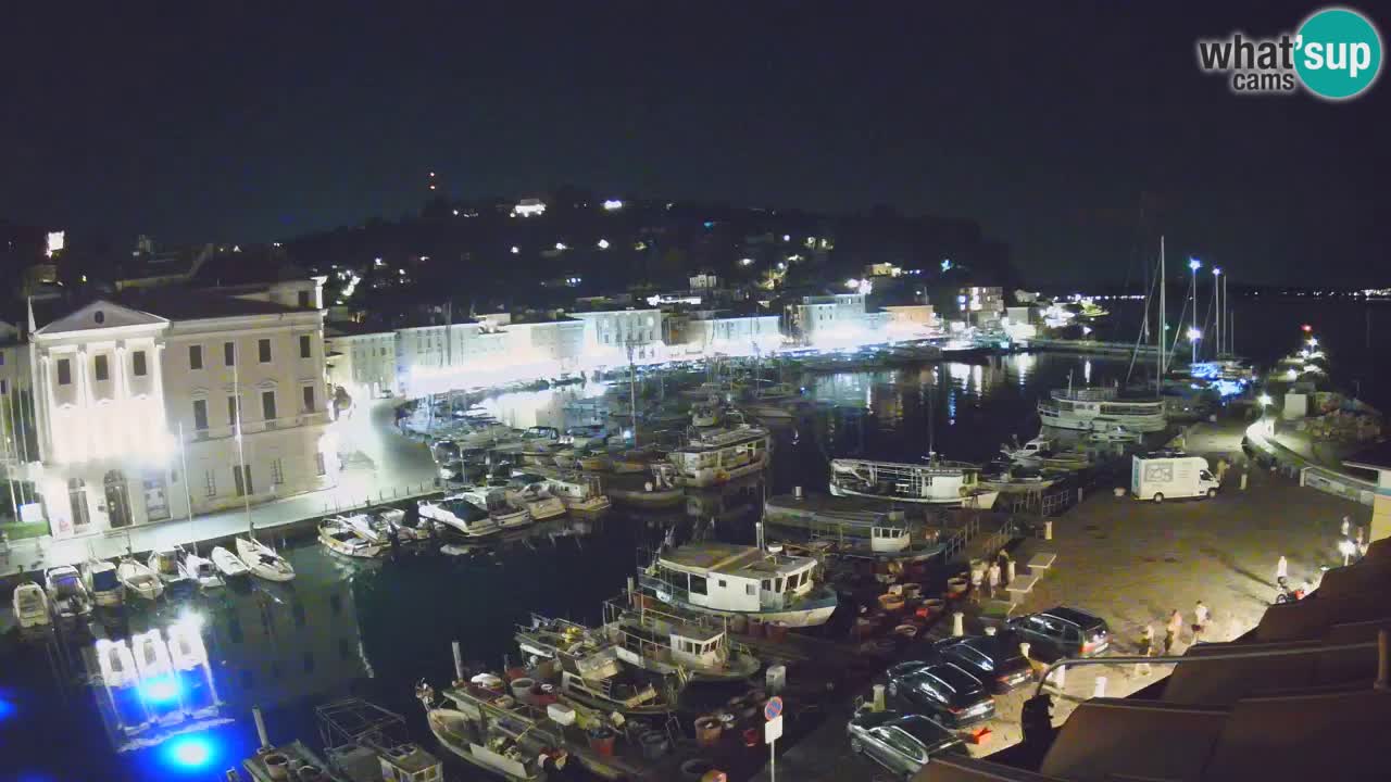 Live webcam from Piran “Mandrač” – Amazing live view from Villa Piranesi