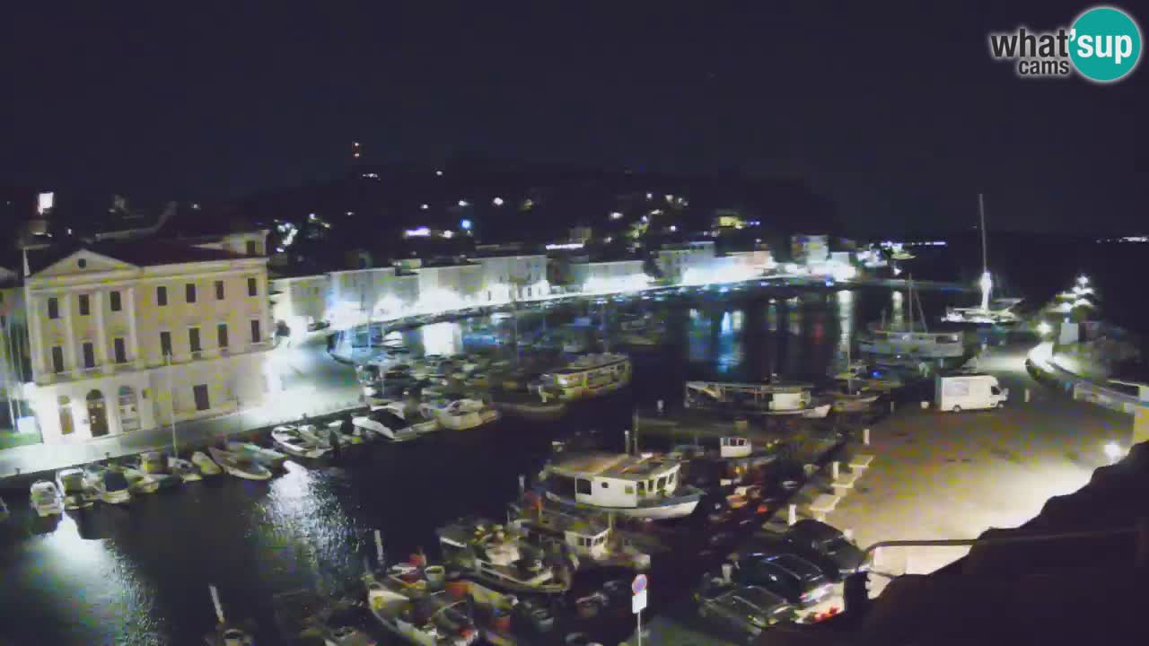 Live-Webcam aus Piran “Mandrač” – Erstaunliche Live-Ansicht von Villa Piranesi