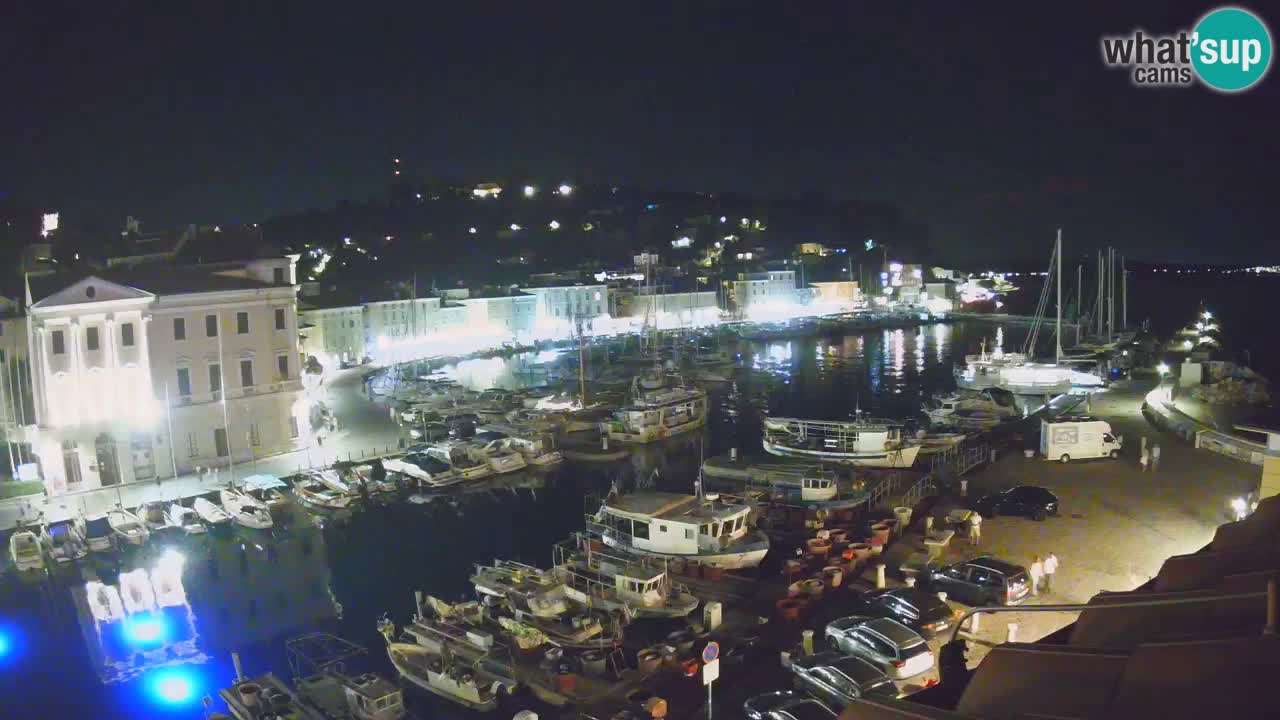 Live webcam da Pirano “Mandrač” – Splendida vista live da Villa Piranesi