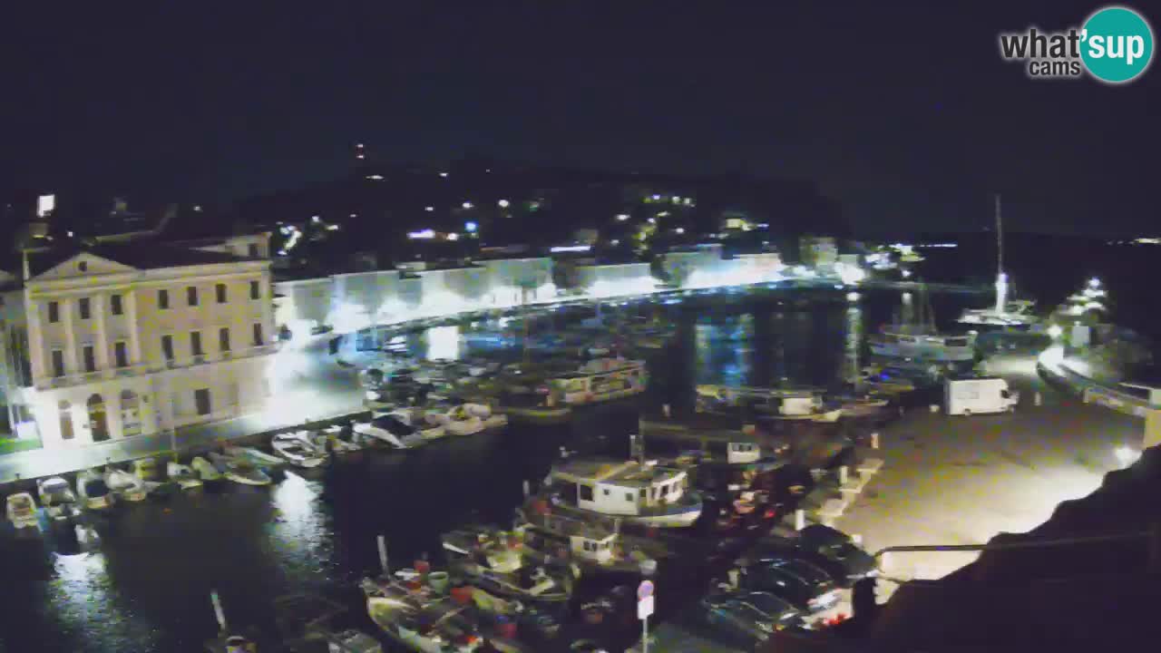 Live webcam from Piran “Mandrač” – Amazing live view from Villa Piranesi