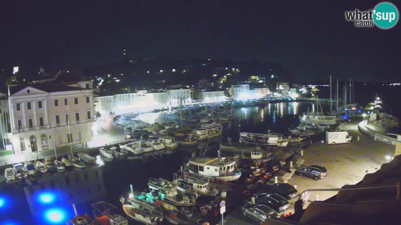 Live-Webcam aus Piran “Mandrač” – Erstaunliche Live-Ansicht von Villa Piranesi