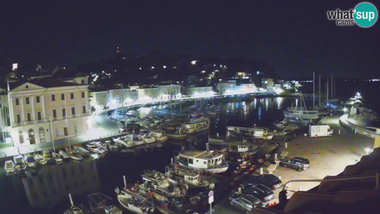 Cámara web en vivo desde Piran “Mandrač” – Increíble vista en vivo desde Villa Piranesi