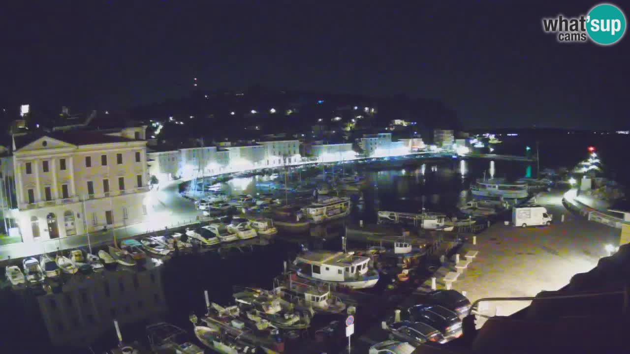 Live webcam from Piran “Mandrač” – Amazing live view from Villa Piranesi
