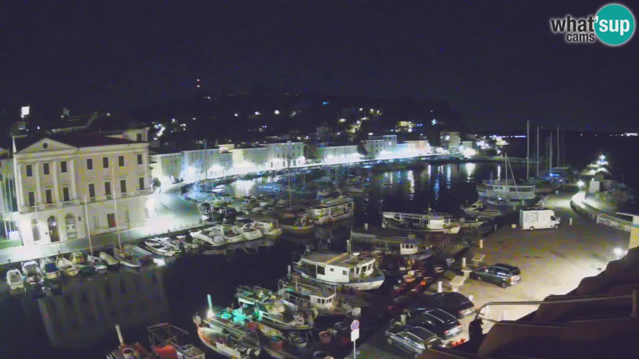 Live webcam from Piran “Mandrač” – Amazing live view from Villa Piranesi