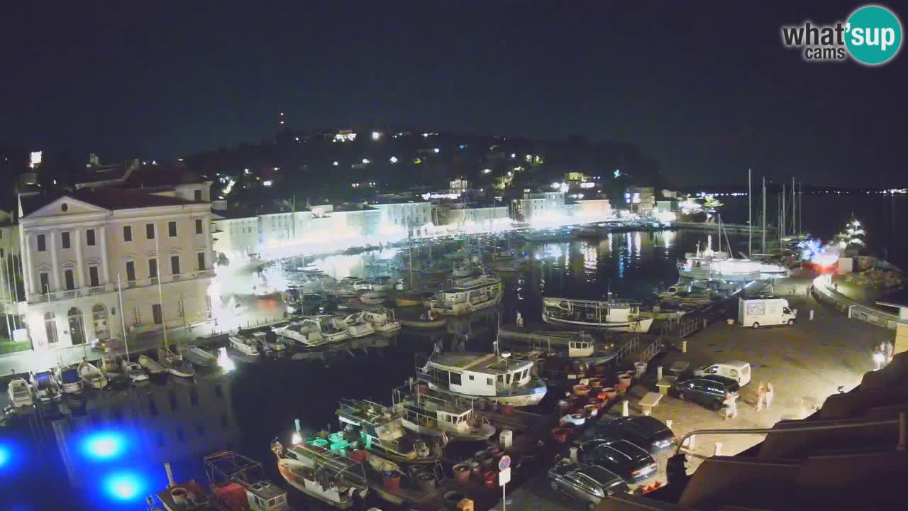 Live webcam from Piran “Mandrač” – Amazing live view from Villa Piranesi
