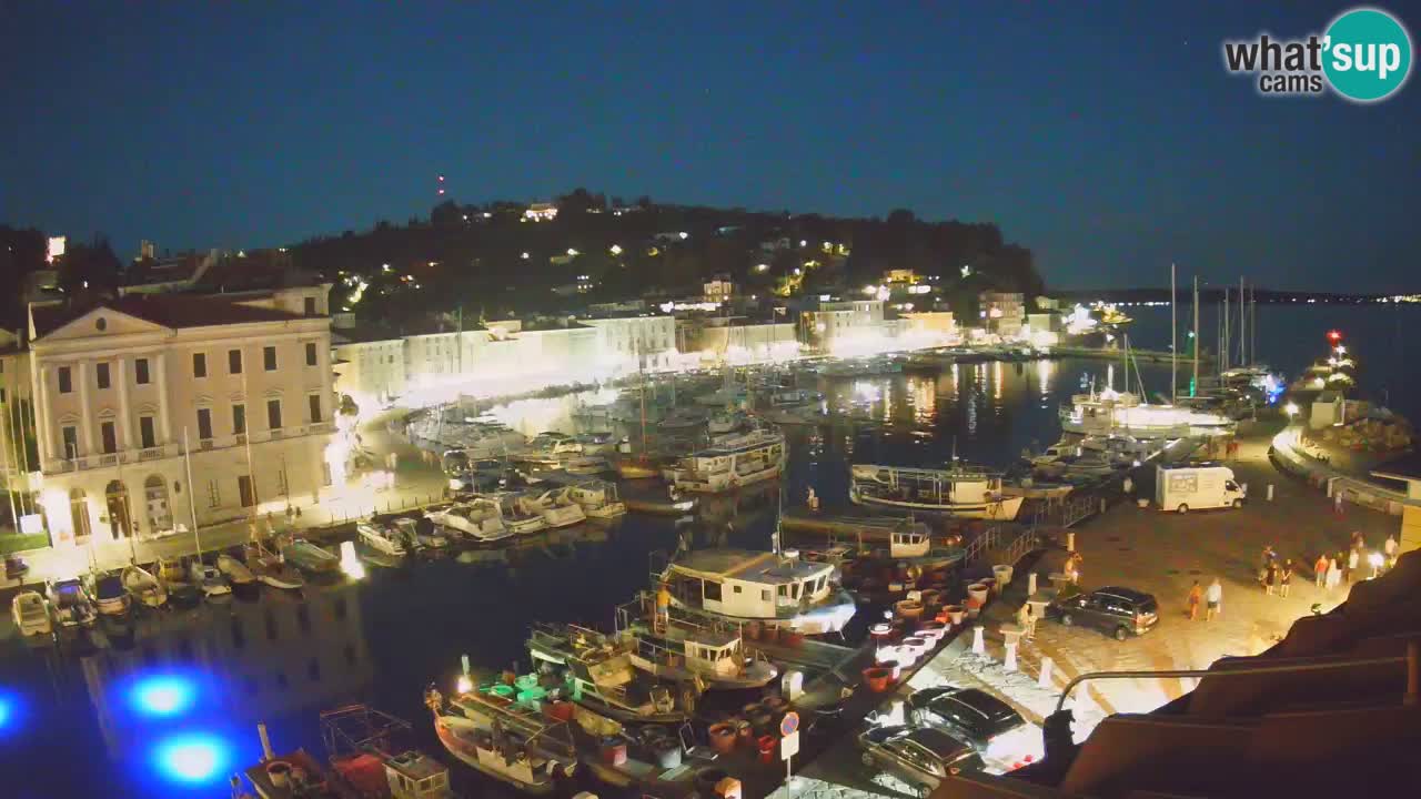 Live webcam from Piran “Mandrač” – Amazing live view from Villa Piranesi
