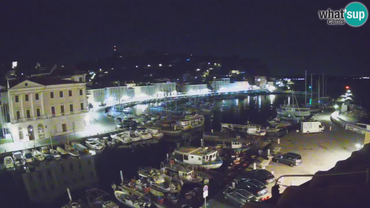 Live webcam from Piran “Mandrač” – Amazing live view from Villa Piranesi