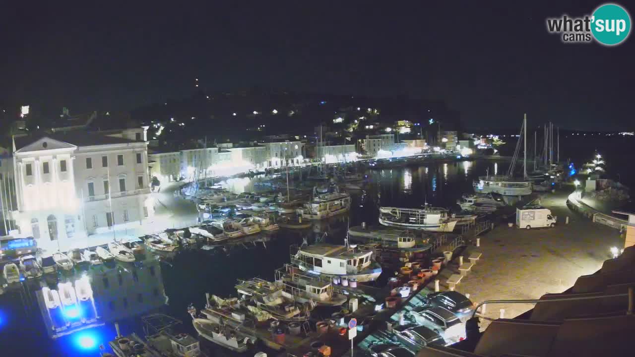 Live webcam from Piran “Mandrač” – Amazing live view from Villa Piranesi