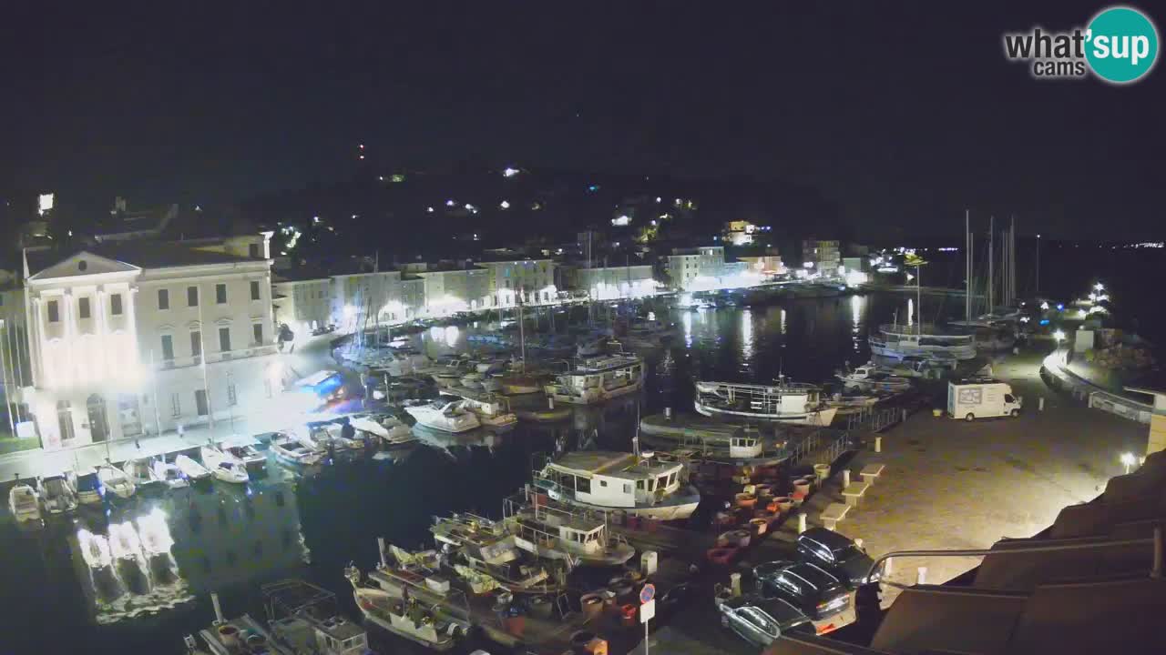 Live webcam from Piran “Mandrač” – Amazing live view from Villa Piranesi