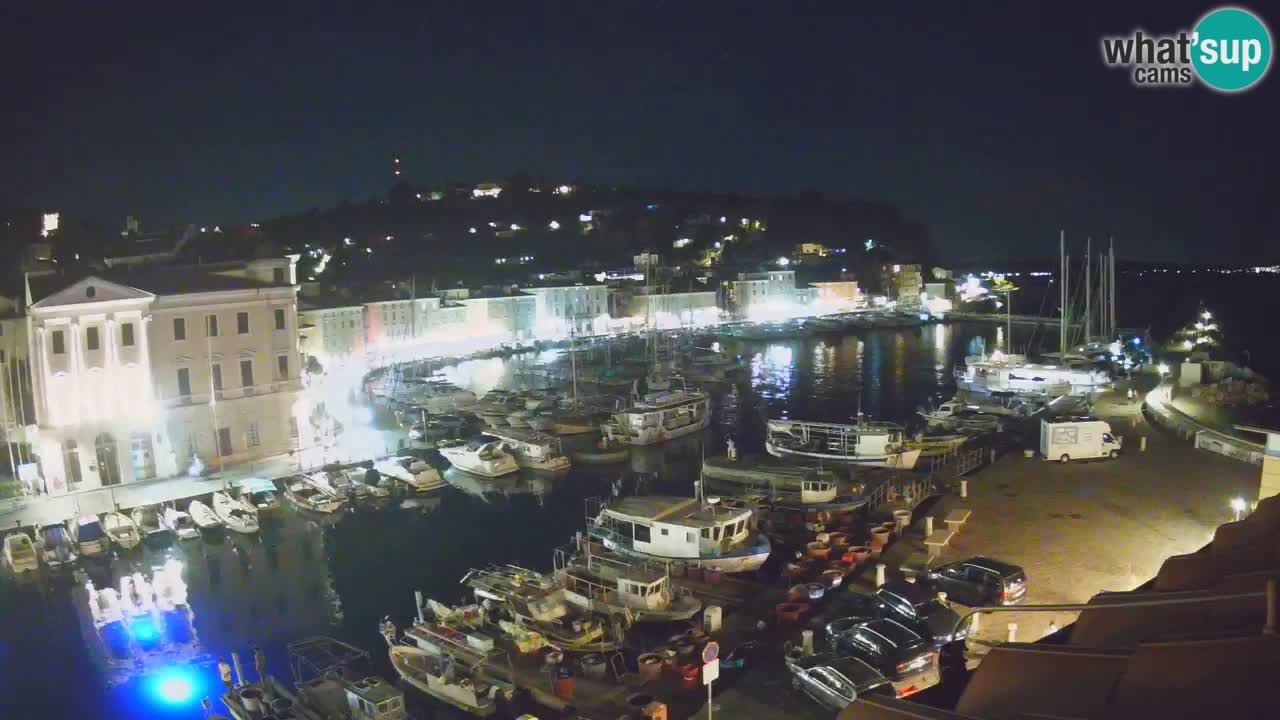 Live webcam from Piran “Mandrač” – Amazing live view from Villa Piranesi