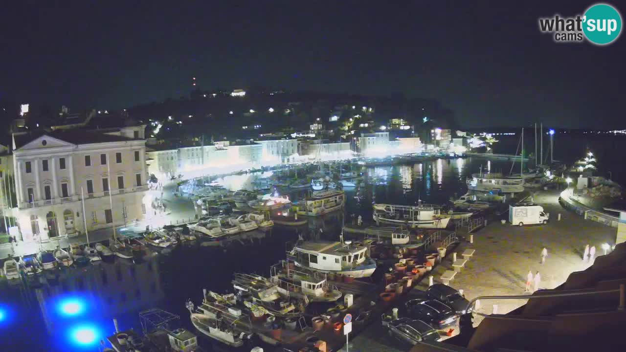 Live-Webcam aus Piran “Mandrač” – Erstaunliche Live-Ansicht von Villa Piranesi