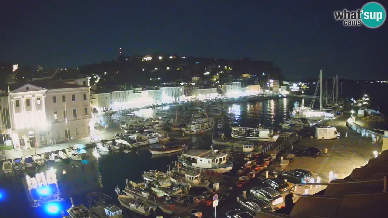 Live-Webcam aus Piran “Mandrač” – Erstaunliche Live-Ansicht von Villa Piranesi