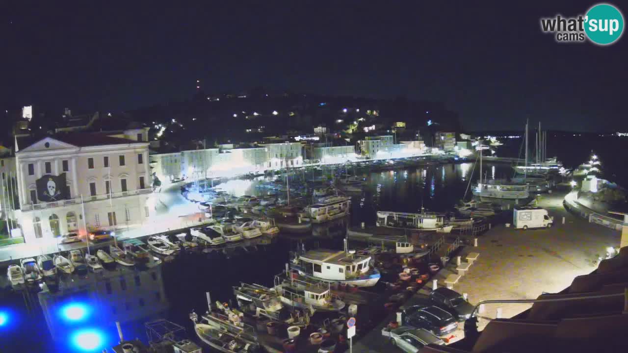 Cámara web en vivo desde Piran “Mandrač” – Increíble vista en vivo desde Villa Piranesi